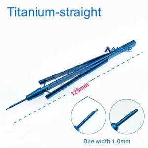 Punzón de trabeculectomía de titanio o instrumentos quirúrgicos oftálmicos vitreorretinianos - Product Image 3