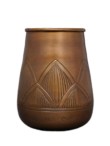 Modern Minimalist Vase Geometric Home Decor Tabletop Accent for Office Living Room Flower Vase Made Durable - Product Image 2