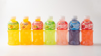 Sun Smile Verfrissend Zwarte Bessen Fruchtsap met Nata De Coco 320ml Fles Versgeperst Sap met Kokosgelei Drankjes