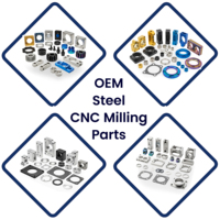Servicio de Mecanizado CNC OEM de 3 y 5 Ejes, Piezas Mecanizadas a Medida, Piezas de Acero Inoxidable SS316, Servicio de Fresado y Taladrado Vertical CNC