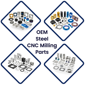เครื่องกัดแนวตั้ง CNC 3แกน5แกน CNC ชิ้นส่วนเครื่องจักรกลแบบกำหนดเอง SS316สแตนเลส CNC CNC - Product Image 5