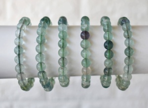 Wholesale Bulk Selling Green Fluorite 8mm Round Beaded Crystal <b>Bracelet</b> Premium <b>Healing</b> Crystals For Jewelry Meditation - Product Image 4