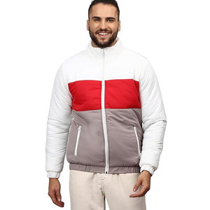 Nouvelle arrivée de blouson bombardier d'hiver pour hommes personnalisé grande taille 100% toile de coton veste chaude en gros - Product Image 1