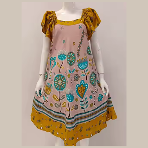 Chrysanta Premium Fabric Vestidos cortos casuales para la comodidad en el hogar - Product Image 1