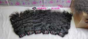 Meilleure qualité indien Remy cheveux crus tissage extensions de cheveux humains originaux dans toutes les tailles - Product Image 5