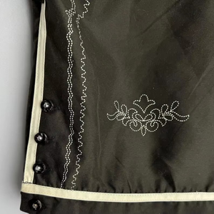 Lederhosen en cuir véritable, Trachten allemand, tradition bavaroise, Oktoberfest, Lederhose court personnalisé pour hommes - Product Image 3