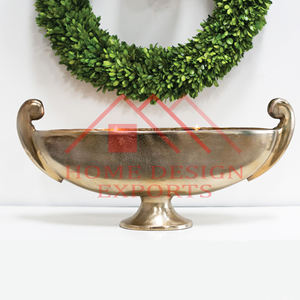 Ensemble de 2 vases à fleurs en métal doré en alliage d'aluminium pur Accessoires de décoration de mariage - Product Image 2