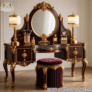 French Style Master Bedroom <b>Dressing</b> <b>Table</b> Set - Product Image 4