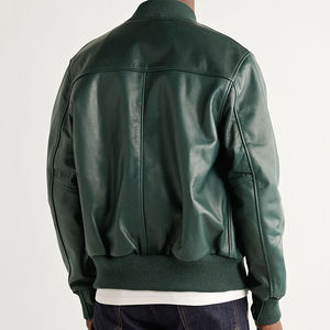 2025 veste en cuir pour hommes à la mode/taille adulte hommes motif solide disponible à un prix raisonnable - Product Image 2