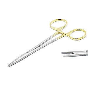 Portaagujas HEGER BAUMGARTNER Más Vendido, Bloqueo de Acero Inoxidable, Calidad Premium, Instrumento Quirúrgico Reutilizable para Cirugía General - Product Image 1