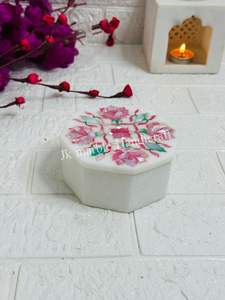 กล่องเก็บเครื่องประดับหินอ่อนทันสมัยคุณภาพสูงราคาดีที่สุดขายส่งตกแต่งบ้านด้วยการจัดเก็บเครื่องประดับแบบฝังสวยงาม - Product Image 6