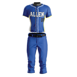 2025 nouveaux maillots de Baseball de sublimation personnalisés en gros et ensemble complet de pantalons ensembles d'uniformes de Softball et de Baseball - Product Image 4