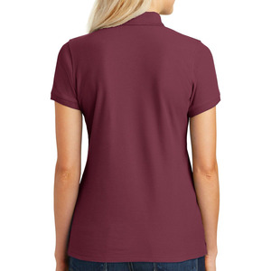 Nueva llegada de las mujeres delgadas para camisetas de polo de alta calidad de colores personalizados de golf para camiseta de polo adultos chica deportiva transpirable alta - Product Image 5