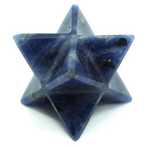Ágata de cristal curativa natural, piedra lunar arcoíris, Merkaba estrella, venta al por mayor, ágata de Ameena - Product Image 3