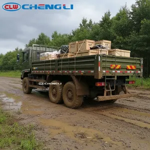 รถบรรทุกตงเฟิงเจเนอรัลโลจิสติกส์ AWD 6x6 สำหรับทุกสภาพภูมิประเทศ แบบดรอปไซด์ - Product Image 2