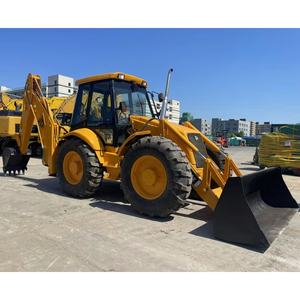 Retroexcavadora JCB 4CX 4x4 Usada de Alta Calidad, Motor Caterpillar, Componentes Principales, Rodamiento del Motor, Modelo 2022, Carga Nominal de 40 Toneladas - Product Image 1