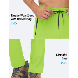 Pantalones de Hombre de Diseño Personalizado, Tejido de Punto Extra Suave, Ajustados, con Bolsillos con Cremallera, de Algodón y Poliéster, para Entrenamiento - Product Image 6