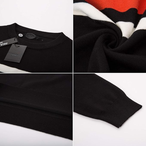 Suéter de Punto Trenzado para Hombre, Cuello Redondo, Manga Larga, Ajustado, Transpirable, de Secado Rápido, Antiencogimiento, para Invierno, Fabricación Personalizada OEM - Product Image 4