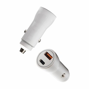 Cargador de Coche USB-C PD de 20W de Alta Potencia, Adaptador de Carga Rápida de Doble Puerto de 12-24V para Teléfonos - Product Image 3