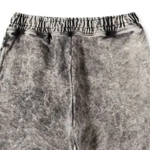 Pantalon de jogging ample à séchage rapide décontracté lavé à l'acide pour hommes Gym, course, entraînement, jogging, entraînement, pantalon Streetwear - Product Image 3