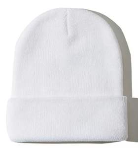 Invierno mujeres hombres venta al por mayor lana de Cachemira gorros de punto Skully logotipo personalizado clásico rayas Unisex liso gorro de punto personalizado - Product Image 1