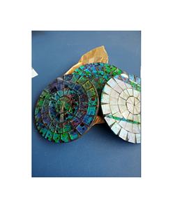 Posavasos de mosaico de lujo de diferentes tamaños y aspecto moderno y posavasos de mosaico de la mejor calidad para uso de oficina - Product Image 5