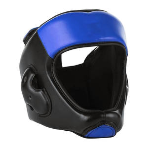 High Quality Professional Boxing MMA Head Guard Breathable Lightweight Hook Loop Closure Customizable <b>Adult</b> Training Headgear - Product Image 5