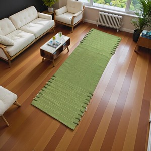 100% coton Yoga méditation tapis tissé à la main rectangulaire tressé intérieur extérieur assis tapis de prière réversible tapis de ferme - Product Image 1