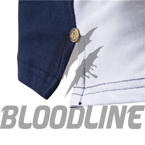 Chemise à manches courtes pour homme Bloodline, couleur unie, coton tricoté, respirante, séchage rapide, coupe classique, marron - Product Image 4