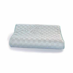 Cómoda almohada de cama, soporte ergonómico para el cuello Cervical, núcleo de espuma viscoelástica de látex, diseño moderno, tela transpirable, patrón geométrico - Product Image 2