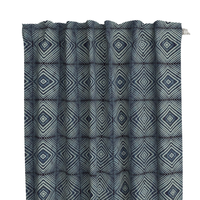 Cortinas de Ventana de Algodón con Tejido Slub Opacas de Lujo para Sala de Estar |   Colores Personalizables, Ecológico, Retardante de Llama