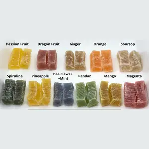 Toptan VEGAN deniz yosun GUMMIES/deniz yosun şeker birçok tatlı tatlar ile VIET NAM/ 100% saf/özelleştirilmiş ambalaj ve log