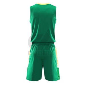 Oem Custom Men's <b>Basketball</b> Uniforms-100% Polyester Quick Dry & Anti-Bacterial Sleeveless Sportswear and custom design uniform - Product Image 3