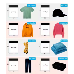 Túi vận chuyển hàng may mặc đặt in số lượng lớn năm 2025, thân thiện với môi trường, sinh học phân hủy, túi <span class=keywords><strong>poly</strong></span> tùy chỉnh - Product Image 4