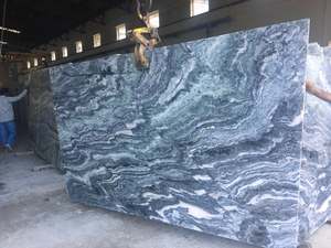 Grande dalle de marbre bleu calcite Volga de conception moderne surface polie 2cm/3cm épaisseur garantie à vie - Product Image 4