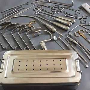 Ensemble d'instruments chirurgicaux orthopédiques pour amygdalectomie, 30 pièces, acier inoxydable, manuel, certifié CE, outils de chirurgie ORL de haute qualité - Product Image 3