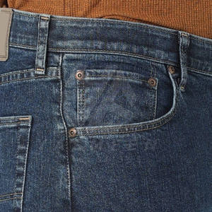 Pantalones Vaqueros Rectos Casuales de Pana de Primera Calidad para Hombre, 100% Algodón, Diseño Personalizado, Patrón Sólido, Secado Rápido y Transpirable - Product Image 5