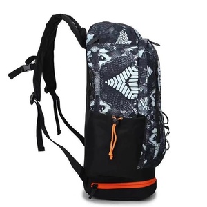 New Customized Colors High Quality Non-Slip Nylon/Polyester/Cotton/Mesh Basketball <b>Bags</b> Outdoor Basketball Backpack - Product Image 2