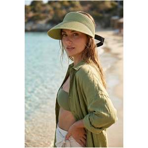 Casquette à visière en maille kaki avec dos élastique HSR2089 - 2089-khaki - Product Image 2