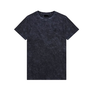 OEM Customized 100% Cotton <b>Acid</b> Wash T-shirt for men 200GSM T shirt Breathable Men <b>Drop</b> Shoulder Hip Hop Oversized T Shirts - Product Image 1