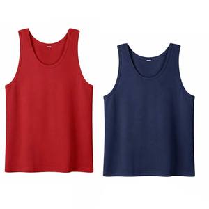 Men's High Quality Sleeveless Sporty <b>Tank</b> <b>Top</b> Lightweight Soft Cotton Breathable Comfortable Custom - Product Image 5