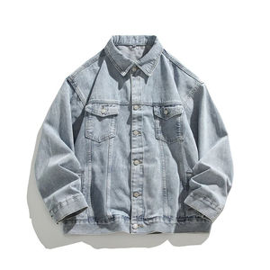 Veste en jean pour homme disponible en toutes tailles, veste d'hiver, service OEM ODM, surdimensionnée, polaire, prix bas, logo frontal, veste en jean pour homme - Product Image 2