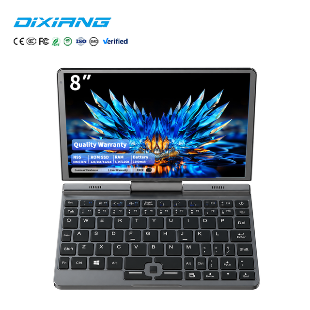 Laptop Business 8" 2-in-1 Touch Screen Convertible Laptop Factory Supply Intel N95 12GB DDR5 RAM 512GB SSD Win11 10 Points Touch
