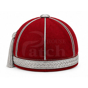 Premium Honour <b>Hat</b> Traditional Ceremonial Headwear With Ornamental Crown <b>Band</b> Long Tassel Custom Formal Presentation Style - Product Image 2