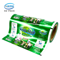 Films en rouleau PET laminés souples personnalisés de qualité alimentaire pour emballage de lessive en poudre, de produits de lavage et de sachets anti-humidité pour lotions liquides