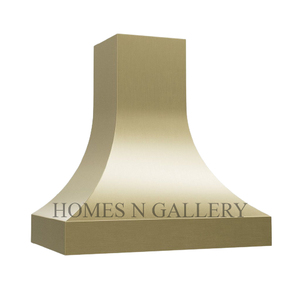 Nouvelle arrivée fait à la main meilleur design en laiton mural hotte de cuisinière auvent cheminée île de cuisine électrique incroyable cheminée - Product Image 1