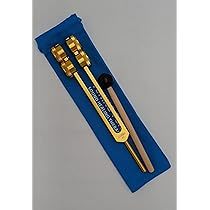 Nouvel ensemble de 4 diapasons osseux pour la guérison sonore + pochettes + maillet - Product Image 2