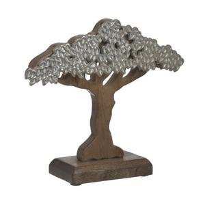 Árbol DE LA VIDA macizo decorativo, pieza de exhibición moderna, excelente objeto para escaparate, pieza de acento de árbol de madera y aluminio más vendida - Product Image 1