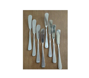 Meilleure qualité couteau à beurre en acier inoxydable poli mat prix raisonnable outil à gâteau couteau à beurre en acier - Product Image 4