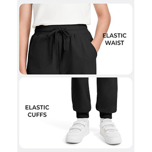 กางเกงวอร์มของผู้ชายแบบลำลองกางเกงวอร์มกางเกงผ้าฟลีซสีนู้ดระบายอากาศได้ดีเป็นมิตรกับสิ่งแวดล้อม - Product Image 4